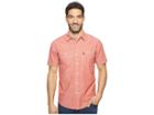 U.s. Polo Assn. Solid Short Sleeve Slim Fit Two-pocket Sport Shirt (red Canvas) Men's T Shirt