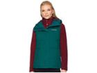 Columbia Winter Challengertm Hooded Vest (dark Ivy/geyser) Women's Vest