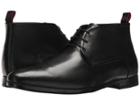 Boss Hugo Boss Pariss Leather Desert Boot By Hugo (black) Men's Shoes