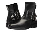 Toga Virilis Leather Western Buckle Boot (black) Men's Dress Pull-on Boots