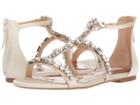Badgley Mischka Waren (ivory Satin) Women's Dress Sandals