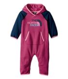 The North Face Kids Logowear One-piece (infant) (petticoat Pink/blue Wing Teal) Kid's Jumpsuit & Rompers One Piece