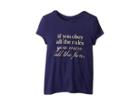 Kate Spade New York Kids All The Fun Tee (little Kids/big Kids) (new Navy) Girl's T Shirt