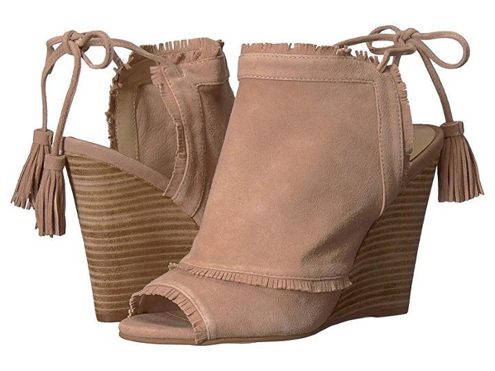 Kristin Cavallari Leilani Wedge (tiger's Eye Kid Suede) Women's Wedge Shoes