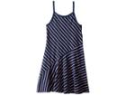 Polo Ralph Lauren Kids Striped Cotton Jersey Maxi (little Kids) (summer Navy/nantucket Red Multi) Girl's Dress