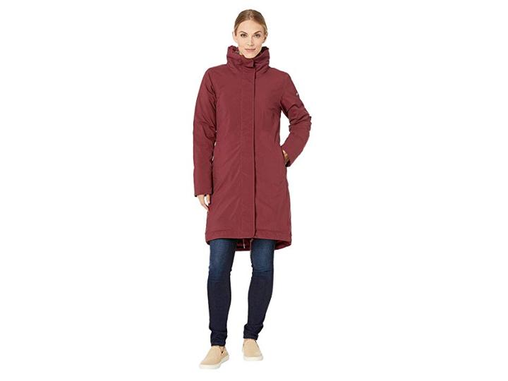 Columbia Hillsdaletm Reversible Parka (rich Wine) Women's Coat