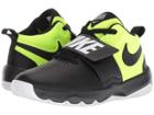 Nike Kids Team Hustle D8 (big Kid) (black/black/volt/white) Boys Shoes