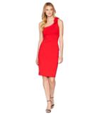 Susana Monaco Bonnie Tie Shoulder Dress (perfect Red) Women's Dress