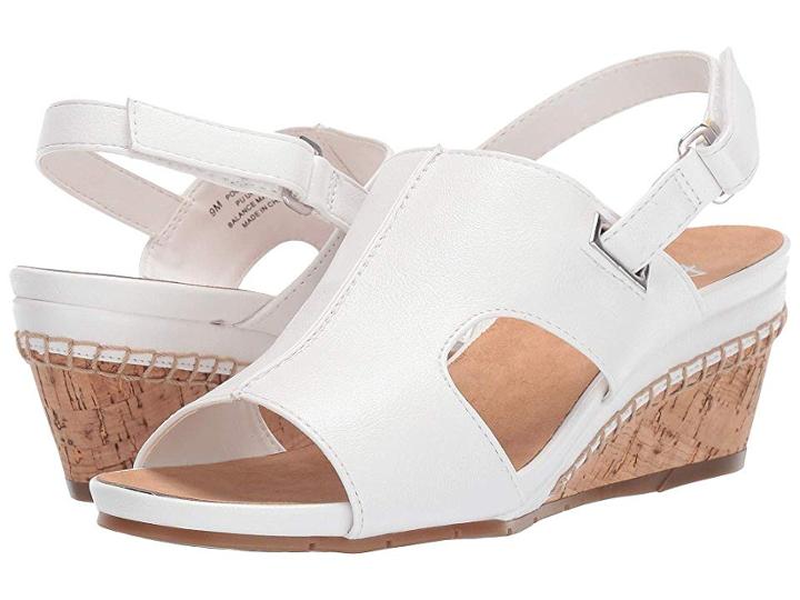 A2 By Aerosoles Pound Cake (white Nappa) Women's Sandals