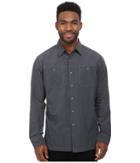 Kuhl Bakbonetm Long Sleeve Shirt (carbon) Men's Long Sleeve Button Up