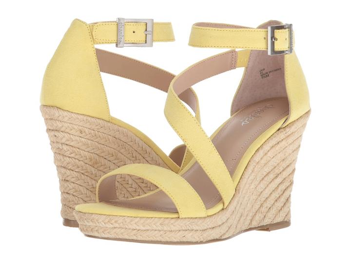Charles By Charles David Lou (buttercup Microsuede) Women's Wedge Shoes