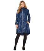 Jockey Active Elevation Jacket (thunder Blue) Women's Coat