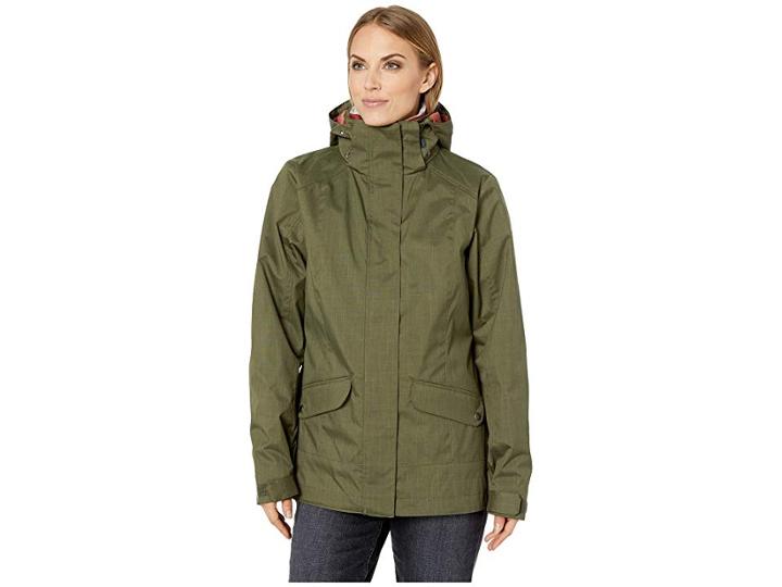 Columbia Sleet To Street Interchange Jacket (nori) Women's Coat