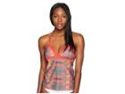 Prana Aleka Tankini (carmine Desert Geo) Women's Swimwear