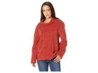 Dylan By True Grit Aspen Fleece Drop Shoulder Pullover (spice) Women's Clothing