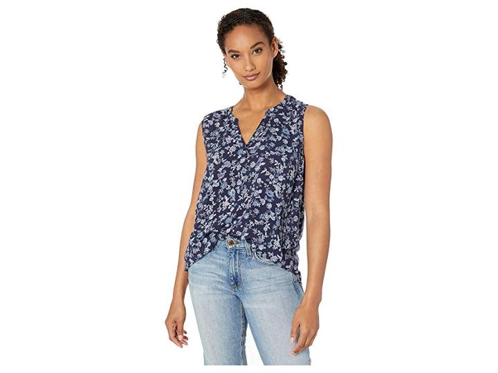 Eddie Bauer Sunrise Popover (island Blue) Women's Clothing