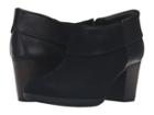Clarks Enfield Canal (black Suede/leather) Women's  Boots