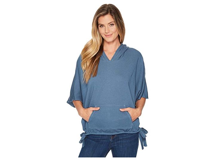 Lanston Oversized Pullover Sweatshirt (chambray) Women's Sweatshirt