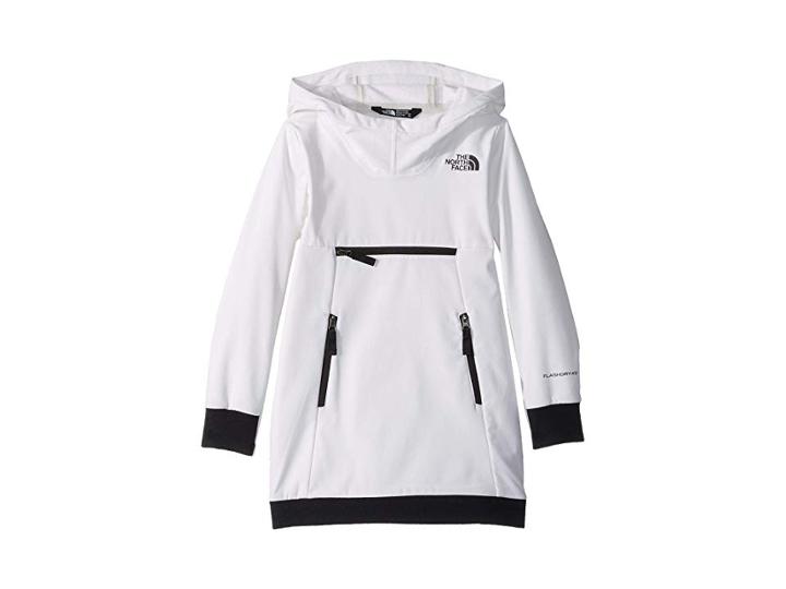 The North Face Kids Tekno Pullover Hoodie (little Kids/big Kids) (tnf White) Girl's Sweatshirt