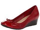 Cole Haan - Air Tali Lace Wedge (velvet Red/velvet Red Patent)