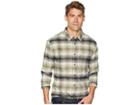 Quiksilver Waterman Thermo Hyper Flannel Long Sleeve Shirt (rainy Day) Men's Clothing