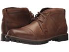 Clarks Curington Top (brown Leather) Men's Shoes
