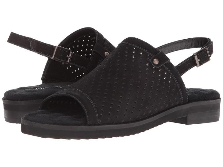 Walking Cradles Juliette (black Perfed Nubuck) Women's  Shoes