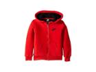 Nike Kids Futura Fleece Sherpa Full Zip (little Kids) (university Red) Boy's Sweatshirt
