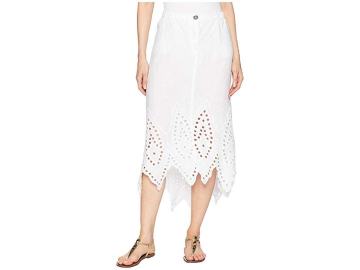 Xcvi Daru Skirt (white) Women's Skirt