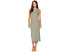 B Collection By Bobeau Lyla Twist Back Knit Dress (olive) Women's Dress
