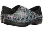 Crocs Neria Pro Graphic Clog (black/ice Blue) Women's Clog/mule Shoes