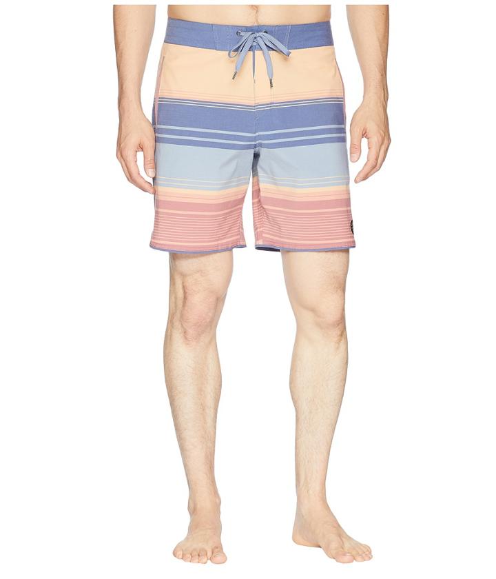 United By Blue Sea Bed Scallop Boardshorts (navy) Men's Swimwear