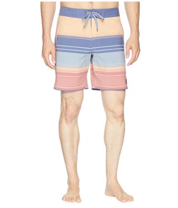 United By Blue Sea Bed Scallop Boardshorts (navy) Men's Swimwear