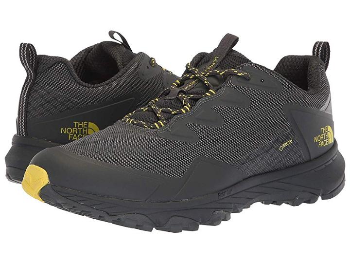 The North Face Ultra Fastpack Iii Gtx(r) (dark Shadow Grey/acid Yellow) Men's Shoes