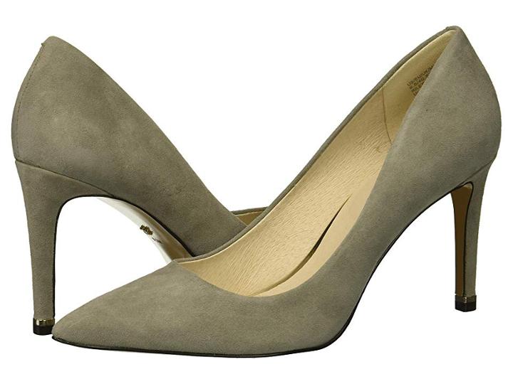 Kenneth Cole New York Riley 85 Pump (grey Suede) High Heels