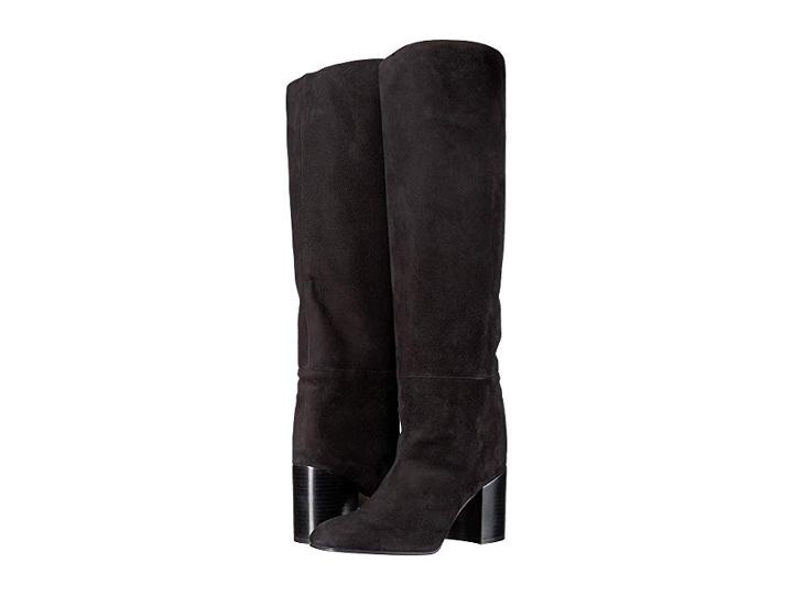 Stuart Weitzman Tubo (black Suede) Women's Shoes