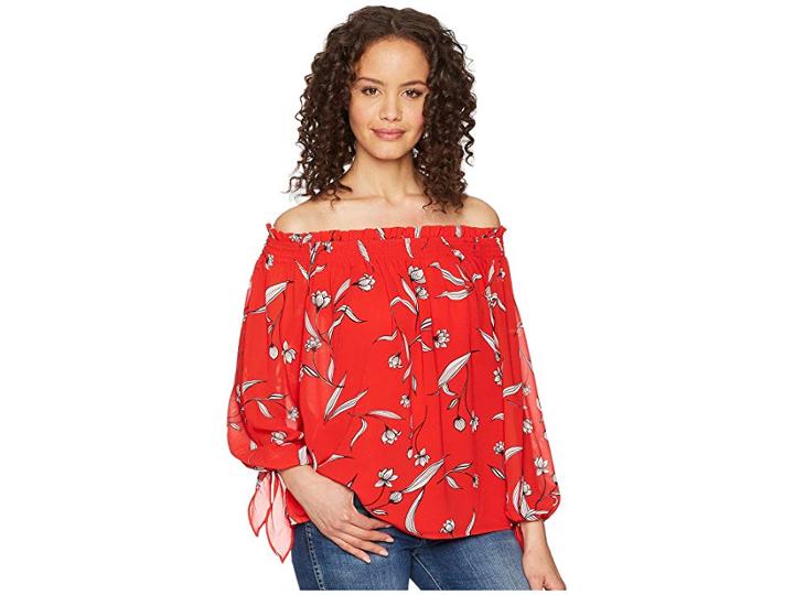 Bardot Amelia Top (floral) Women's Clothing