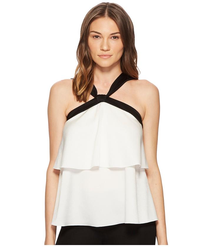 Rachel Zoe Haley Top (ecru/black) Women's Clothing