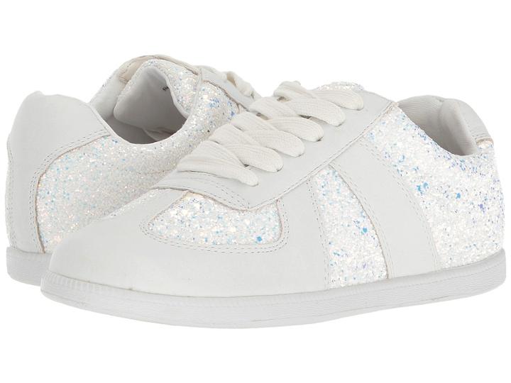 Dolce Vita Kids Mosie (little Kid/big Kid) (white Glitter) Girl's Shoes