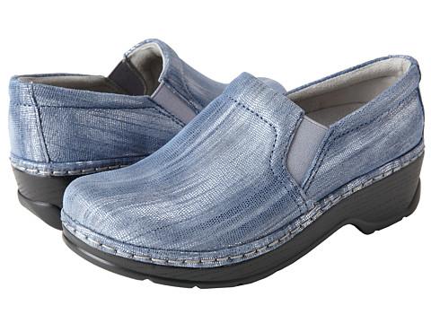 Klogs Naples (denim Shimmer Leather) Women's Clog Shoes