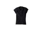 Seafolly Kids Summer Essentials Short Sleeve Zip Front Rashie (little Kids/big Kids) (black) Girl's Swimwear
