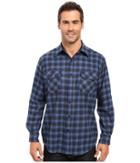 Pendleton Merino Shirt (blue Plaid) Men's Clothing