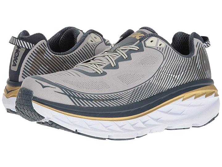 Hoka One One Bondi 5 (cool Gray/midnight Navy) Men's Running Shoes