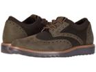 Dockers Hawking (olive Tweed Knit/nubuck) Men's Lace Up Casual Shoes