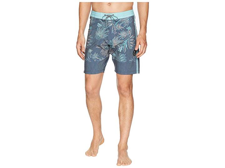 Vissla Boho Coast Four-way Stretch Boardshorts (dark Naval) Men's Swimwear