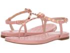 Cole Haan Tali Mini Bow Studded Sandal (coral Almond Patent) Women's Sandals