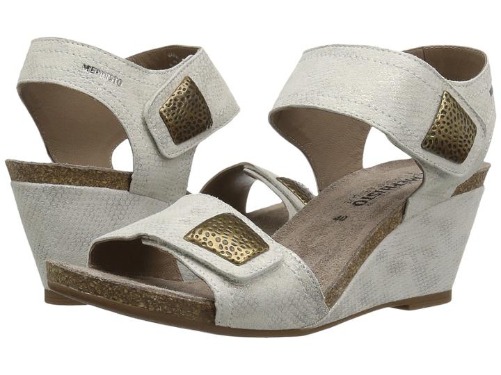 Mephisto Jackie (light Sand Savana) Women's Wedge Shoes