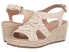 Soul Naturalizer Oasis (porcelain Macrame/fabric/smooth) Women's Wedge Shoes
