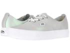 Vans Authentic Decon Lite ((muted Metallic) Gray/green) Skate Shoes