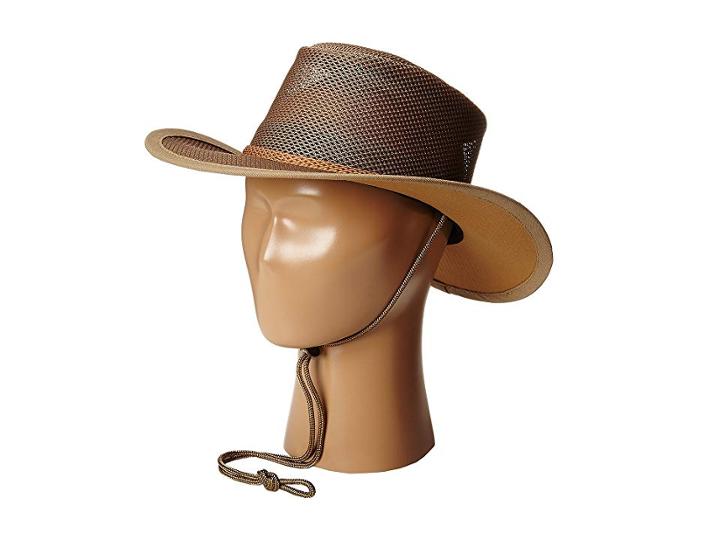 Stetson Mesh Covered Safari With Chin Cord (beaver) Safari Hats